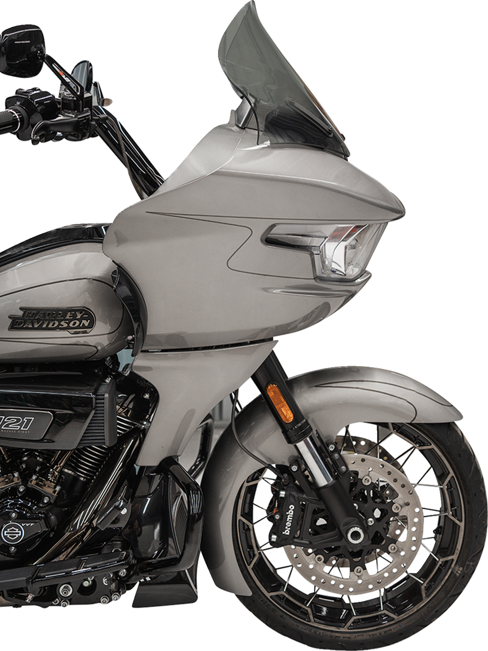 KLOCK WERKS Pro-Touring Flare® Windshield - 13-1/2" - Tinted - '23-'26 FLTRX/FLTRT KWW-01-0704-T — image 3