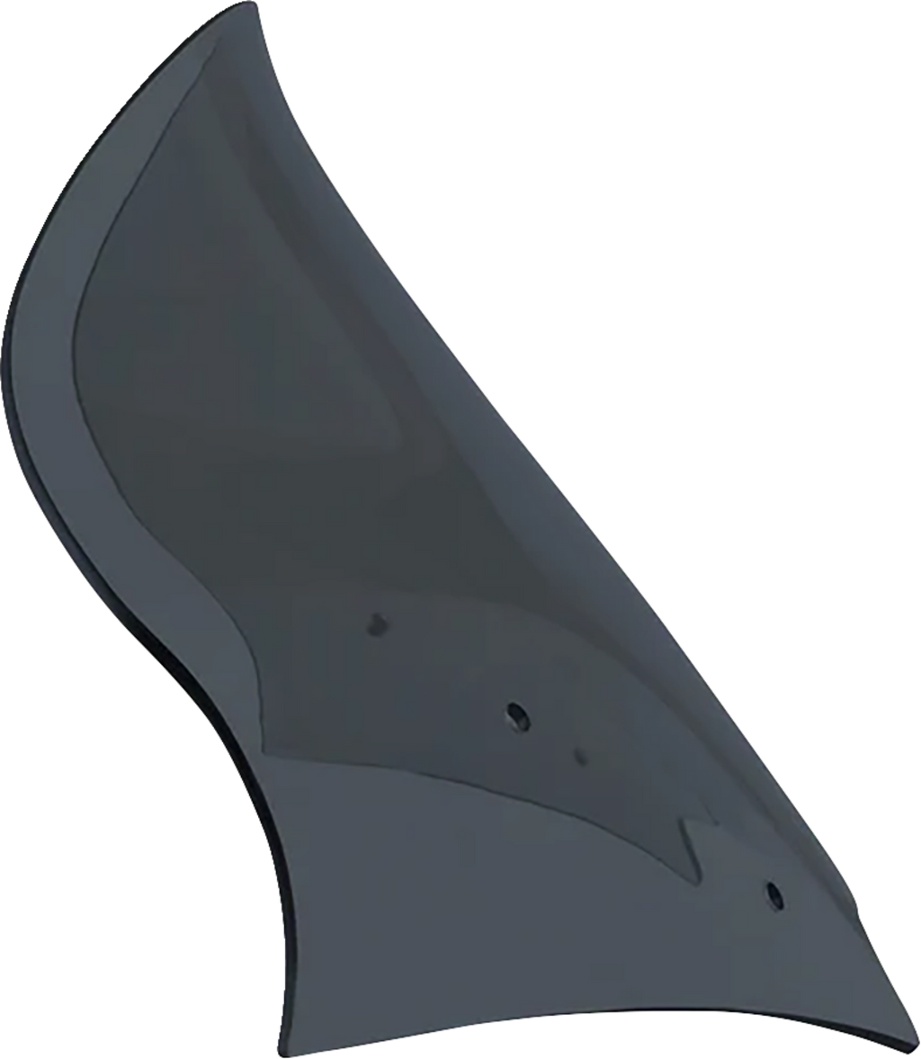 KLOCK WERKS Pro-Touring Flare® Windshield - 12" - Dark Smoke - '23-'26 FLTRX/FLTRT KWW-01-0705-DS — image 1