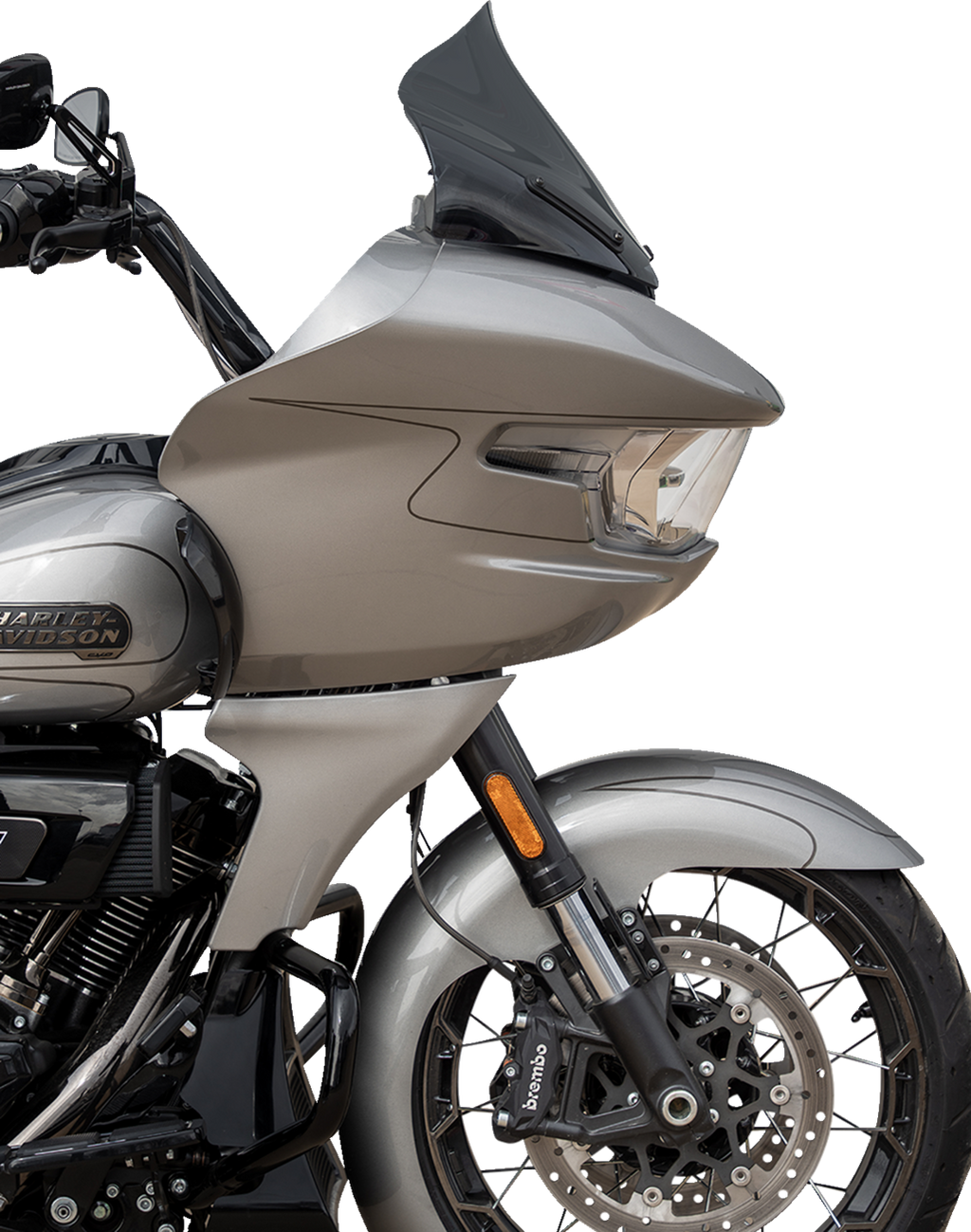 KLOCK WERKS Pro-Touring Flare® Windshield - 12" - Dark Smoke - '23-'26 FLTRX/FLTRT KWW-01-0705-DS — image 5