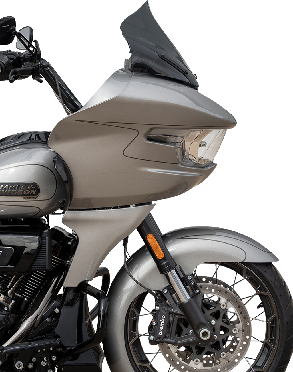 KLOCK WERKS Pro-Touring Flare® Windshield - 12" - Dark Smoke - '23-'26 FLTRX/FLTRT KWW-01-0705-DS — image 5