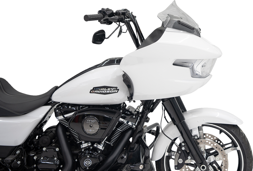 KLOCK WERKS Sport Flare® Windshield - 10" - Clear - '23-'26 FLTRX/FLTRT KWW-01-0706-C — image 4