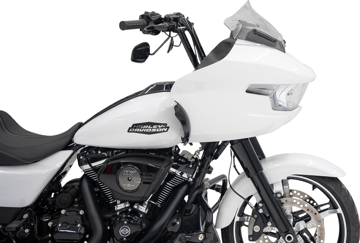 KLOCK WERKS Sport Flare® Windshield - 10" - Clear - '23-'26 FLTRX/FLTRT KWW-01-0706-C — image 4