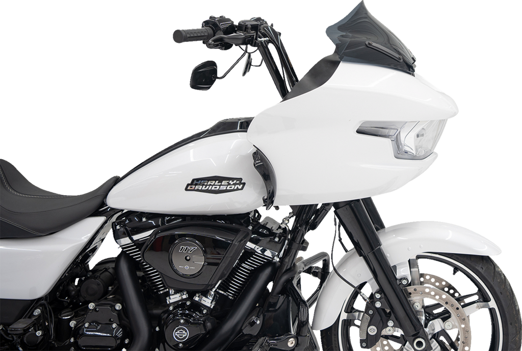 KLOCK WERKS Sport Flare® Windshield - 10" - Dark Smoke - '23-'26 FLTRX/FLTRT KWW-01-0706-DS — image 3