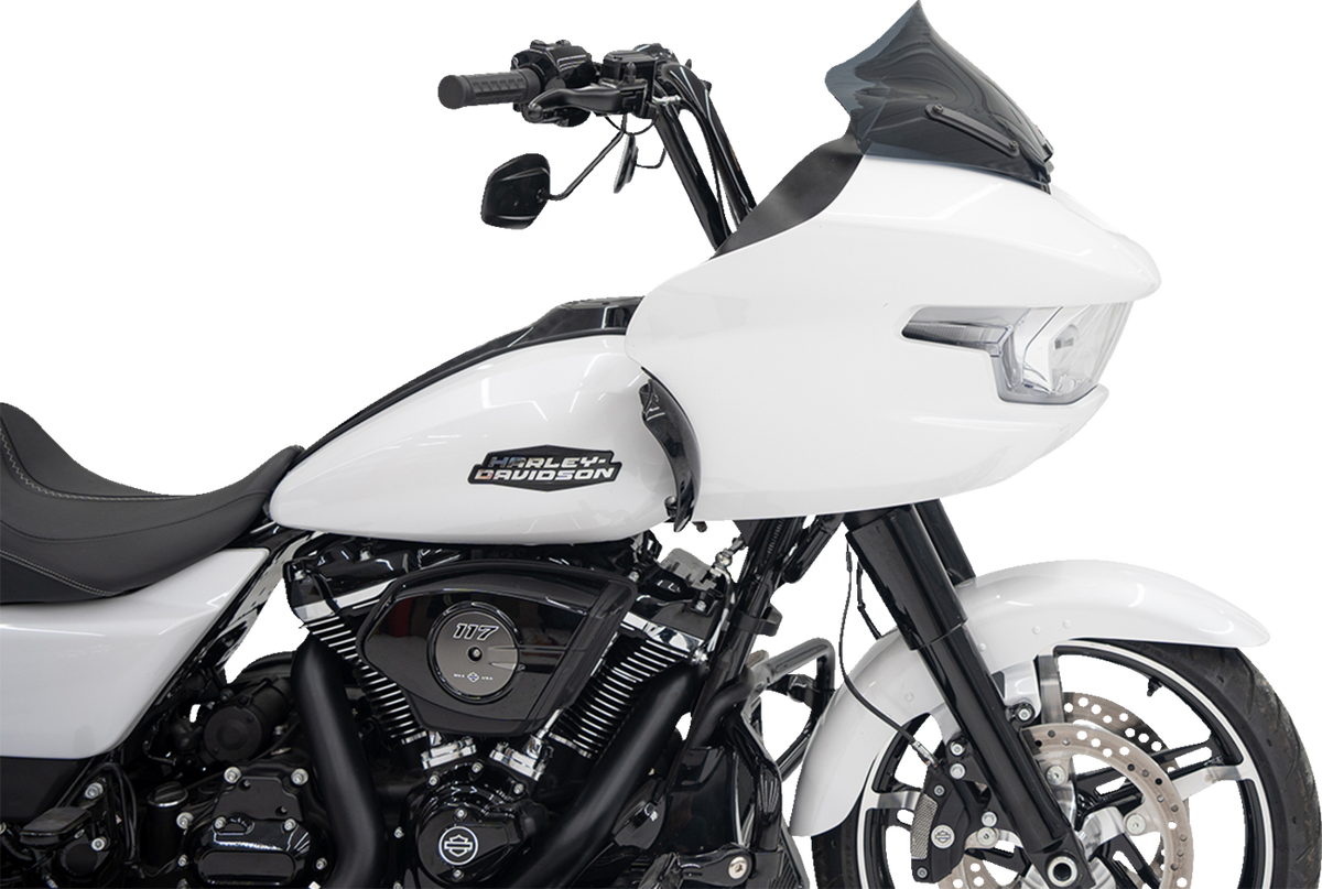 KLOCK WERKS Sport Flare® Windshield - 10" - Dark Smoke - '23-'26 FLTRX/FLTRT KWW-01-0706-DS — image 3