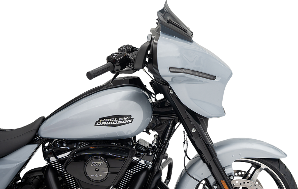 KLOCK WERKS Flare® Windshield - 8" - Dark Smoke - '23-'26 FLHX/FLHLT KWW-01-0707-DS — image 4