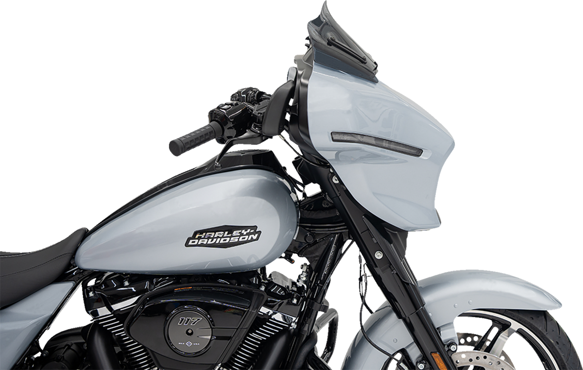 KLOCK WERKS Flare® Windshield - 8" - Dark Smoke - '23-'26 FLHX/FLHLT KWW-01-0707-DS — image 4