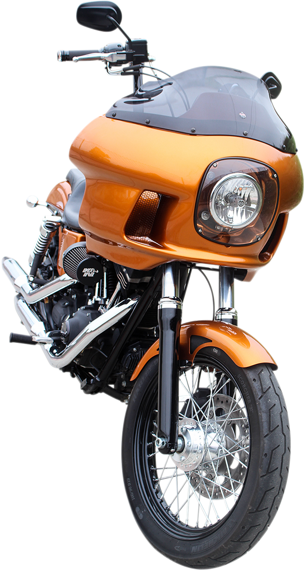 KLOCK WERKS Flare® Windshield - 8" - Tint - '23-'26 FLHX/FLHLT KWW-01-0707-T — image 6