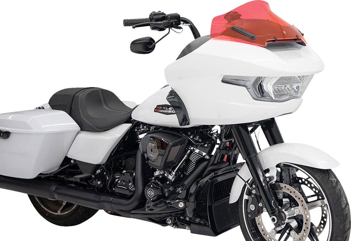 KLOCK WERKS Ice Flare® Windshield - 10" - Pink Ice - '23-'26 FLTRX/FLTRT KWW-01-0710 — image 3