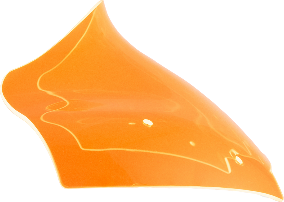 KLOCK WERKS Ice Flare® Windshield - 10" - Orange Ice - '23-'26 FLTRX/FLTRT KWW-01-0711 — image 1