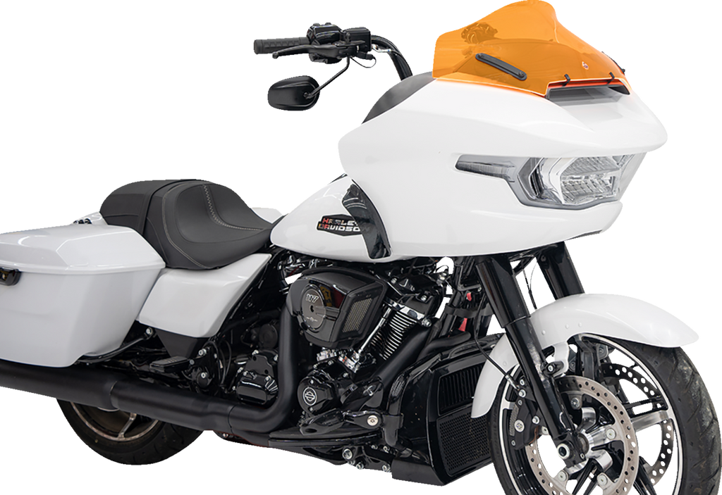 KLOCK WERKS Ice Flare® Windshield - 10" - Orange Ice - '23-'26 FLTRX/FLTRT KWW-01-0711 — image 2