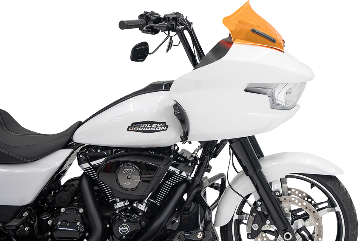 KLOCK WERKS Ice Flare® Windshield - 10" - Orange Ice - '23-'26 FLTRX/FLTRT KWW-01-0711 — image 3