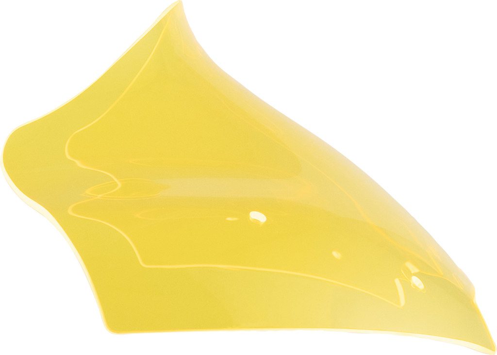 KLOCK WERKS Ice Flare® Windshield - 10" - Yellow Ice - '23-'26 FLTRX/FLTRT KWW-01-0712 — image 1