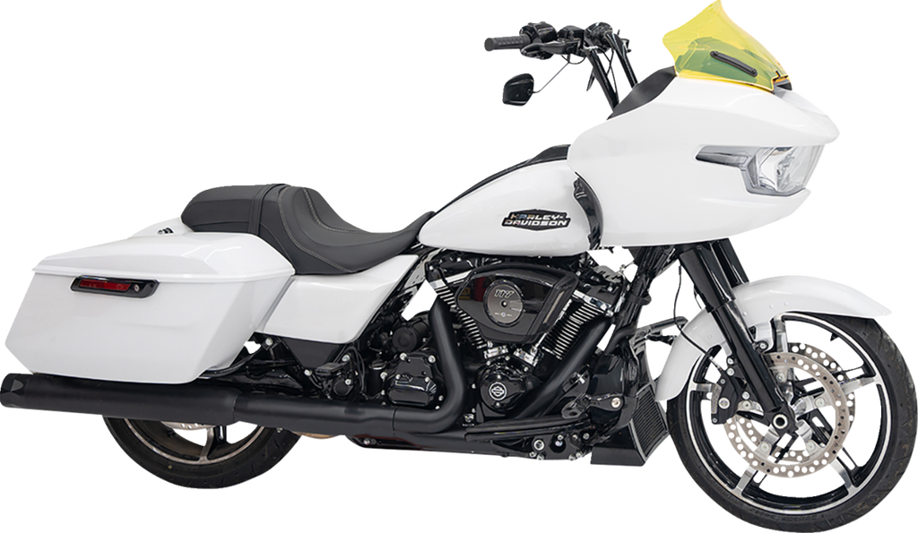 KLOCK WERKS Ice Flare® Windshield - 10" - Yellow Ice - '23-'26 FLTRX/FLTRT KWW-01-0712 — image 4