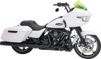 KLOCK WERKS Ice Flare® Windshield - 10" - Green Ice - '23-'26 FLTRX/FLTRT KWW-01-0713 — image 2