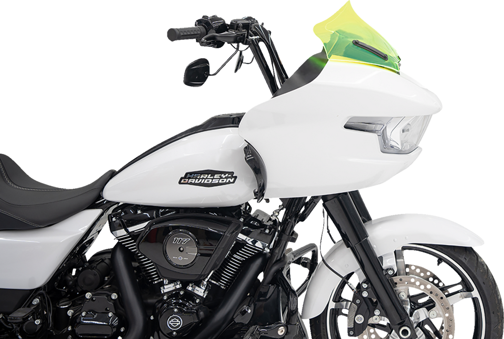 KLOCK WERKS Ice Flare® Windshield - 10" - Green Ice - '23-'26 FLTRX/FLTRT KWW-01-0713 — image 3
