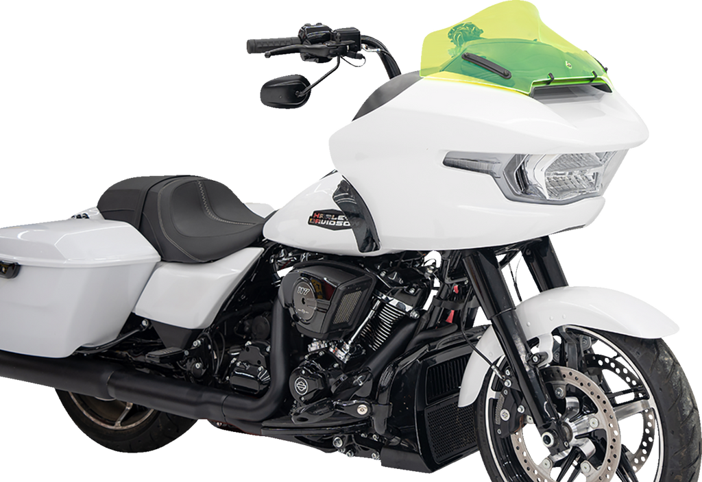 KLOCK WERKS Ice Flare® Windshield - 10" - Green Ice - '23-'26 FLTRX/FLTRT KWW-01-0713 — image 5
