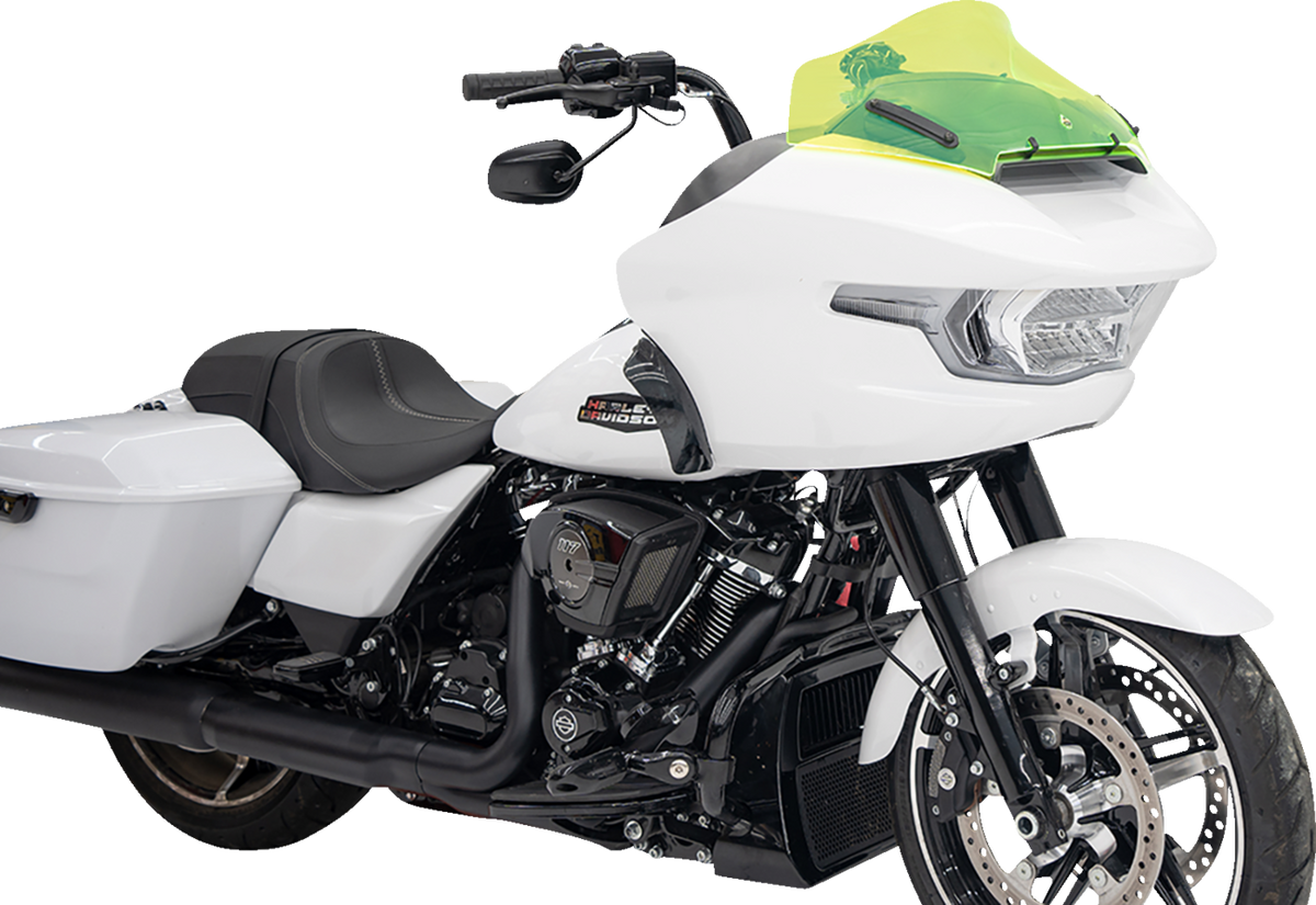KLOCK WERKS Ice Flare® Windshield - 10" - Green Ice - '23-'26 FLTRX/FLTRT KWW-01-0713 — image 5