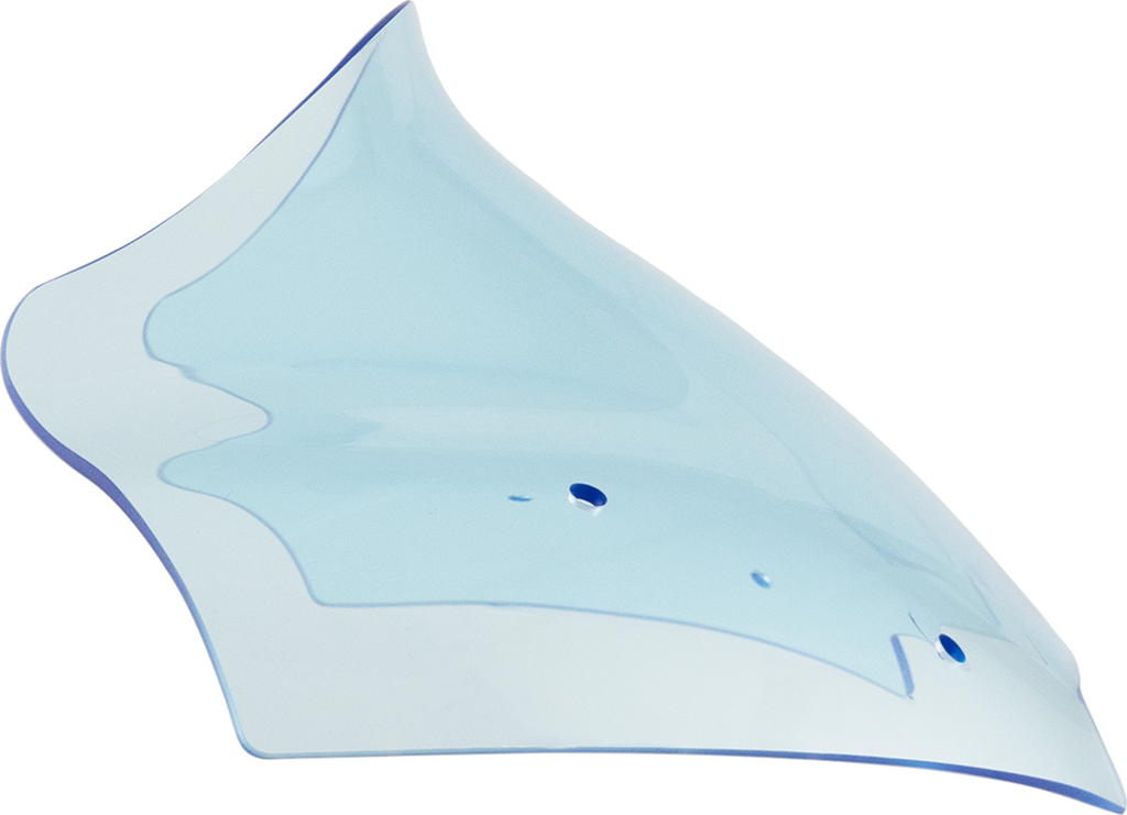 KLOCK WERKS Ice Flare® Windshield - 10" - Blue Ice - '23-'26 FLTRX/FLTRT KWW-01-0714 — image 1