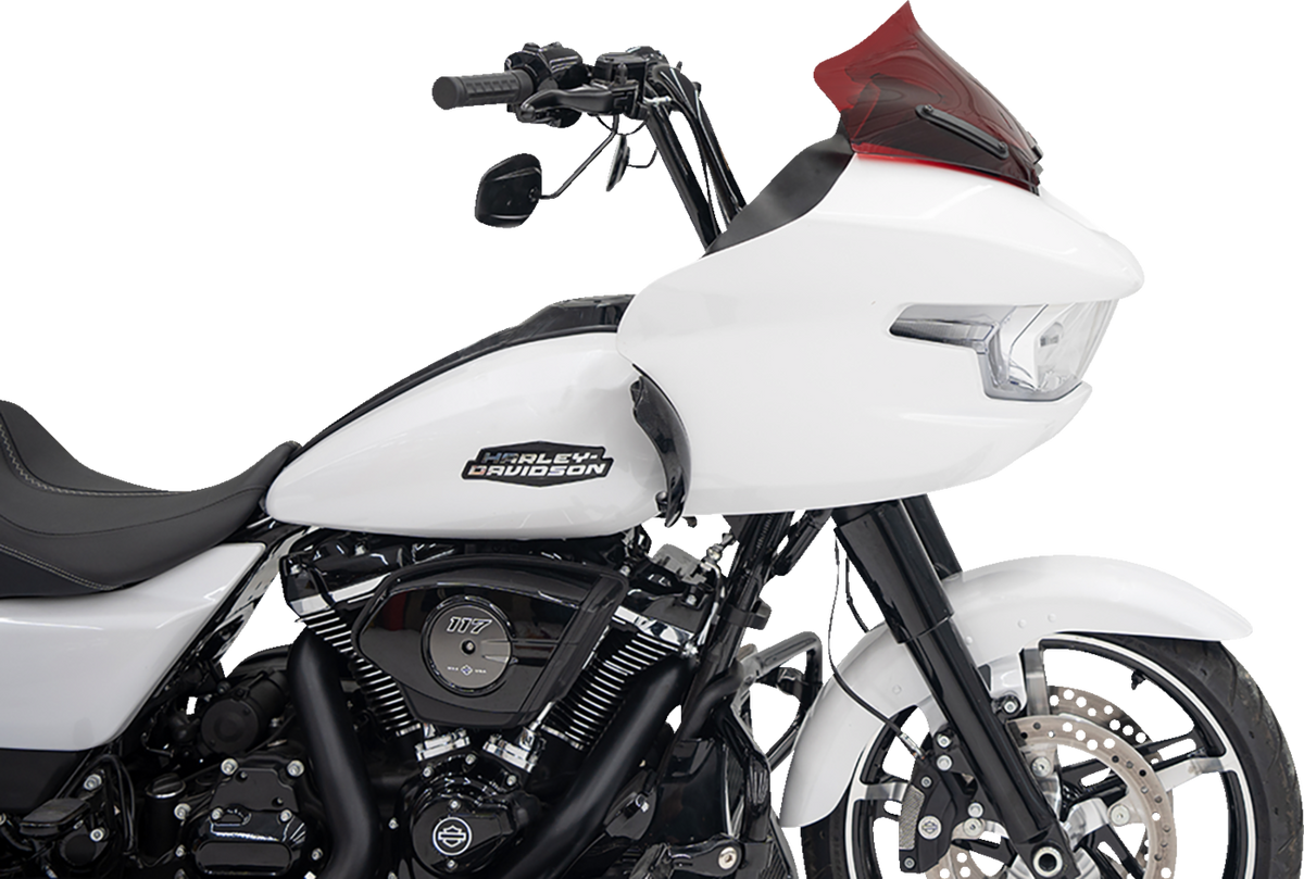 KLOCK WERKS Kolor Flare® Windshield - 10" - Red - '23-'26 FLTRX/FLTRT KWW-01-0715 — image 2