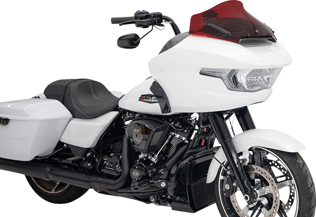 KLOCK WERKS Kolor Flare® Windshield - 10" - Red - '23-'26 FLTRX/FLTRT KWW-01-0715 — image 4