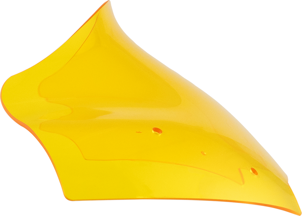 KLOCK WERKS Kolor Flare® Windshield - 10" - Yellow - '23-'26 FLTRX/FLTRT KWW-01-0717 — image 1