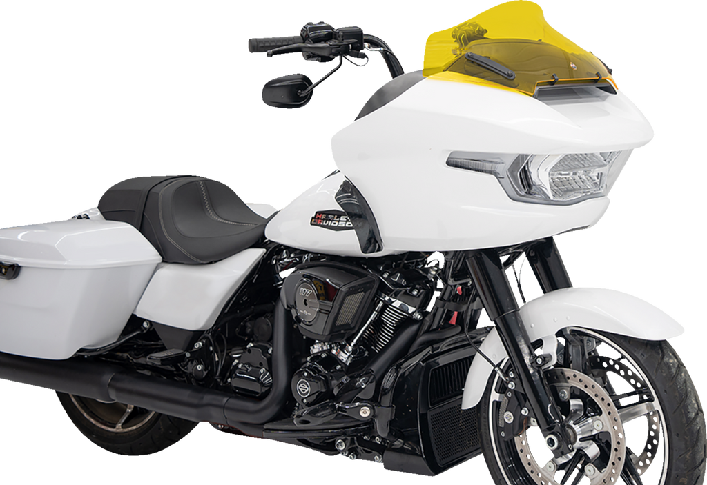 KLOCK WERKS Kolor Flare® Windshield - 10" - Yellow - '23-'26 FLTRX/FLTRT KWW-01-0717 — image 3