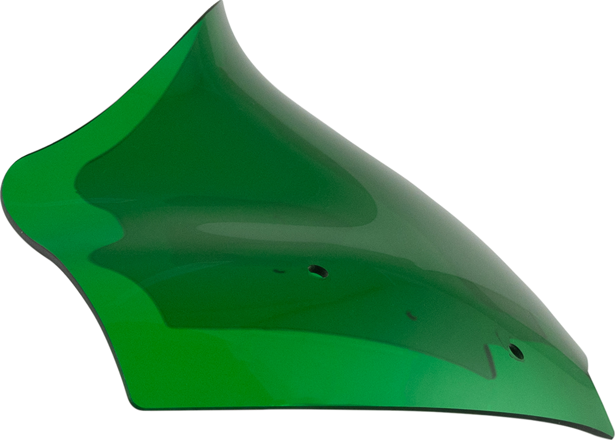 KLOCK WERKS Kolor Flare® Windshield - 10" - Green - '23-'26 FLTRX/FLTRT KWW-01-0718 — image 1
