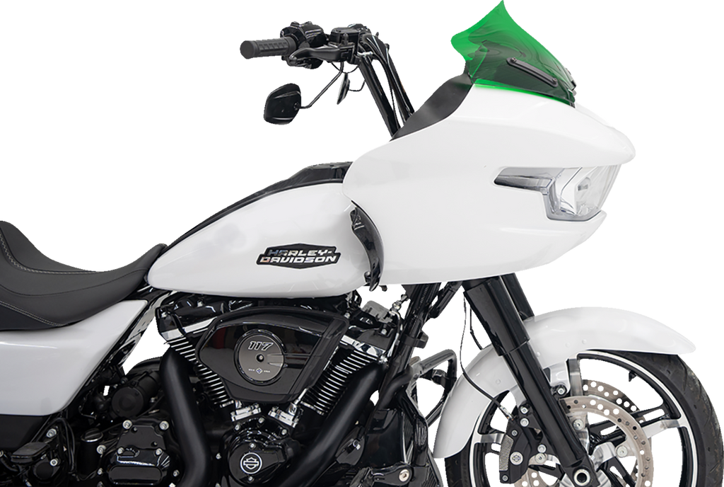KLOCK WERKS Kolor Flare® Windshield - 10" - Green - '23-'26 FLTRX/FLTRT KWW-01-0718 — image 2