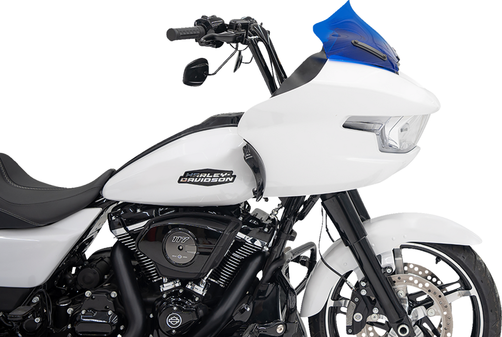 KLOCK WERKS Kolor Flare® Windshield - 10" - Blue - '23-'26 FLTRX/FLTRT KWW-01-0719 — image 2