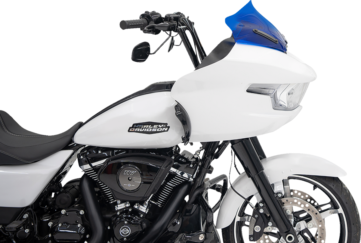 KLOCK WERKS Kolor Flare® Windshield - 10" - Blue - '23-'26 FLTRX/FLTRT KWW-01-0719 — image 2