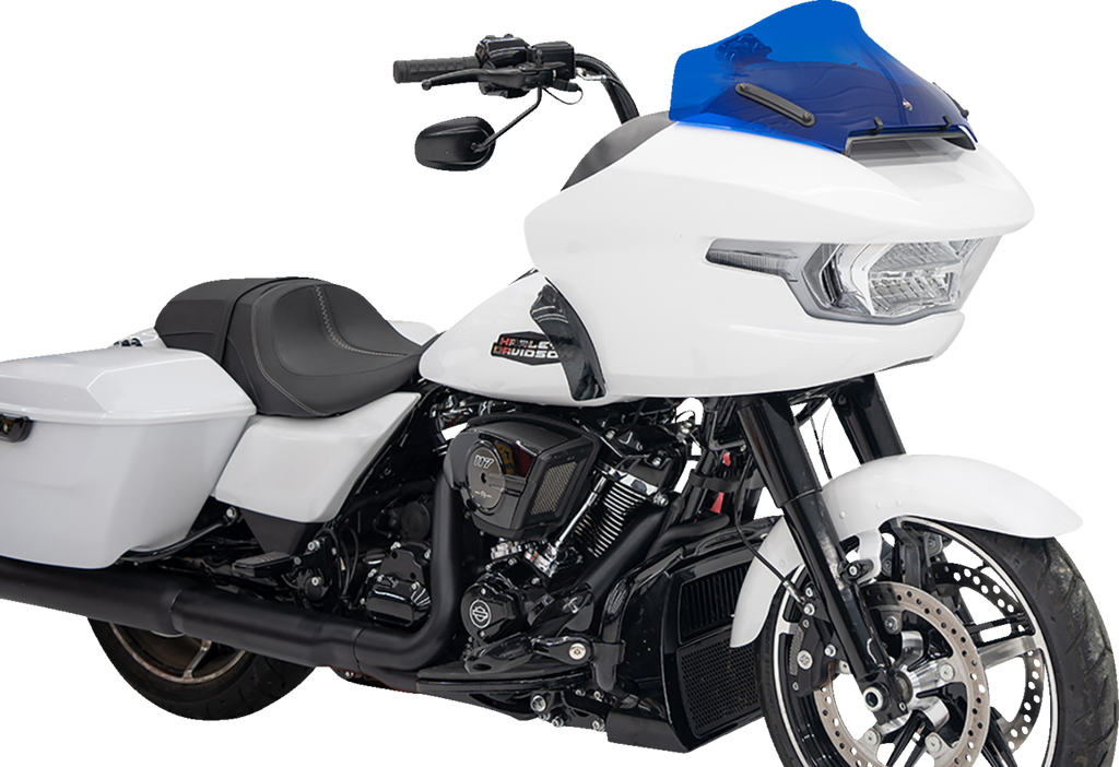 KLOCK WERKS Kolor Flare® Windshield - 10" - Blue - '23-'26 FLTRX/FLTRT KWW-01-0719 — image 3