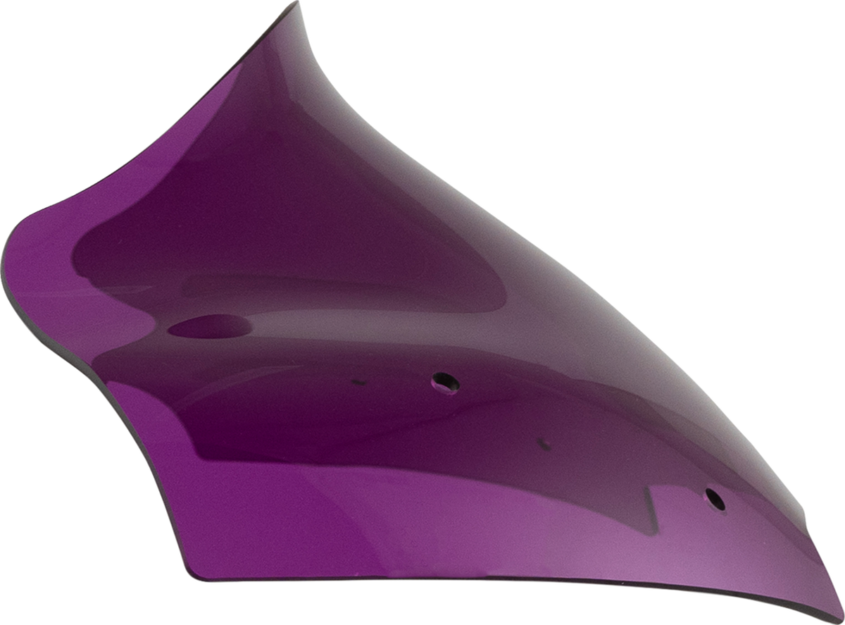 KLOCK WERKS Kolor Flare® Windshield - 10" - Purple - '23-'26 FLTRX/FLTRT KWW-01-0720 — image 1