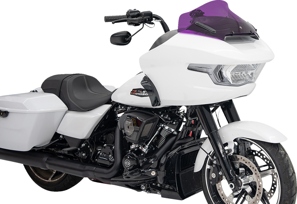 KLOCK WERKS Kolor Flare® Windshield - 10" - Purple - '23-'26 FLTRX/FLTRT KWW-01-0720 — image 2