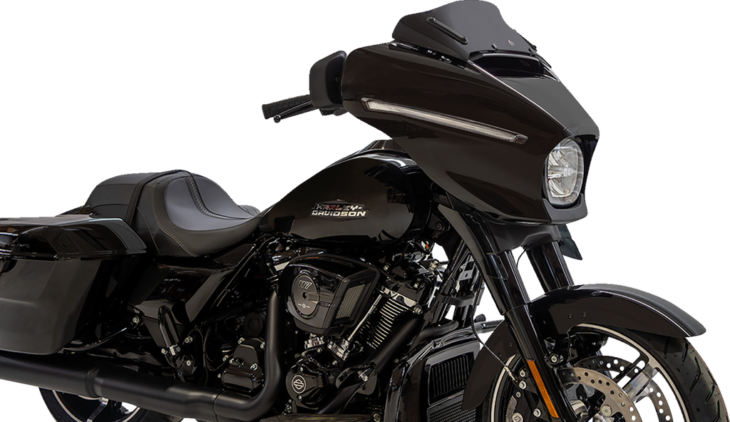 KLOCK WERKS Flare® Windshield - 6-1/2" - Black - '23-'26 FLHX/FLHLT KWW-01-0722-B — image 3