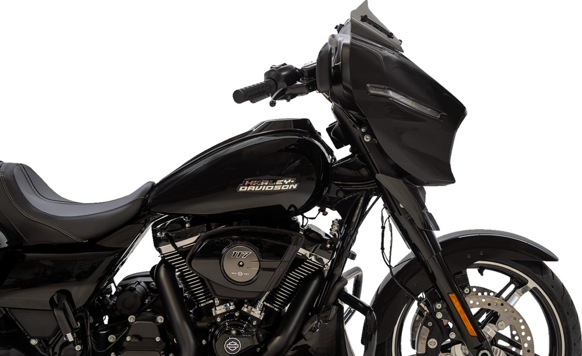 KLOCK WERKS Flare® Windshield - 6-1/2" - Tinted - '23-'26 FLHX/FLHLT KWW-01-0722-T — image 4