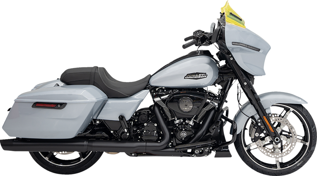 KLOCK WERKS Ice Flare® Windshield - 8" - Yellow Ice - '23-'26 FLHX/FLHLT KWW-01-0725 — image 2