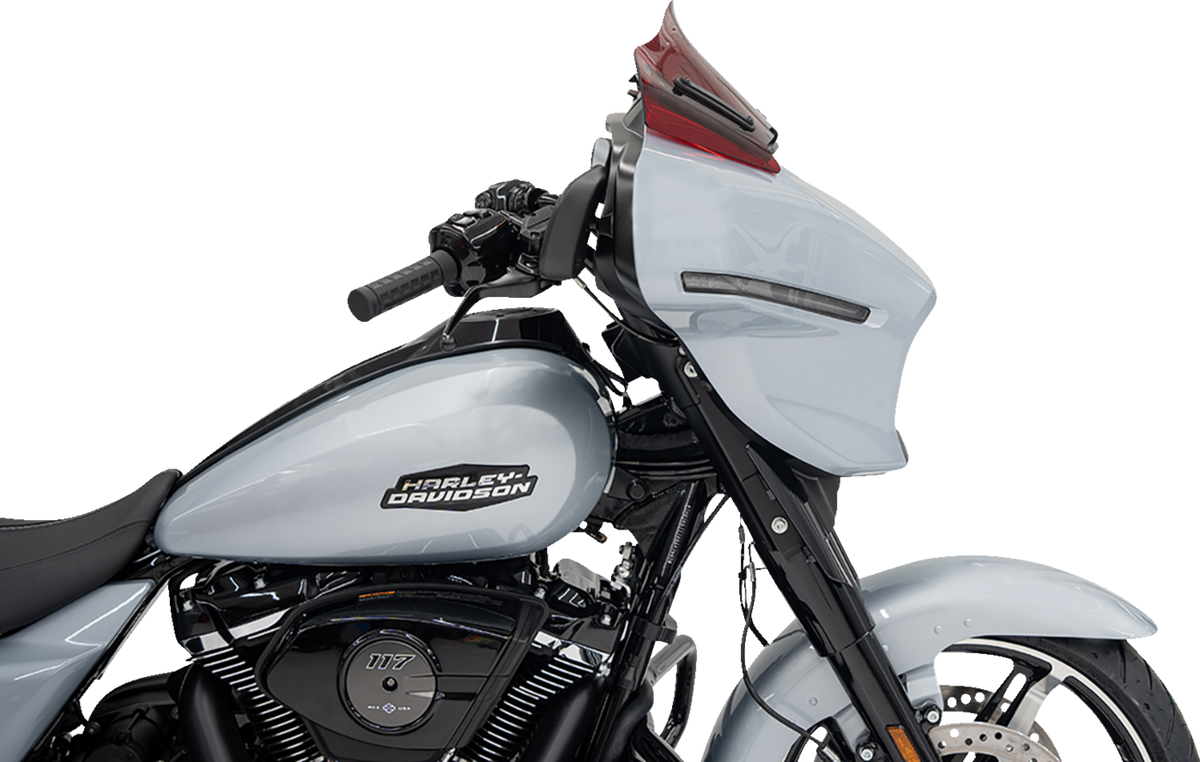 KLOCK WERKS Kolor Flare® Windshield - 8" - Red - '23-'26 FLHX/FLHLT KWW-01-0728 — image 4