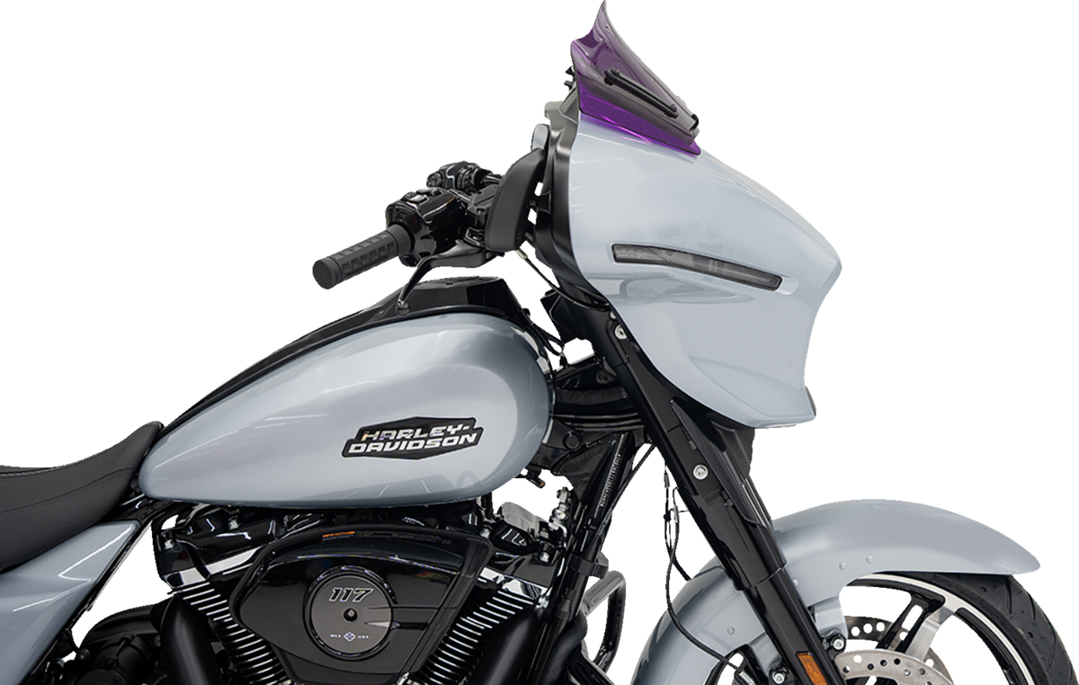 KLOCK WERKS Kolor Flare® Windshield - 8" - Purple - '23-'26 FLHX/FLHLT KWW-01-0733 — image 3