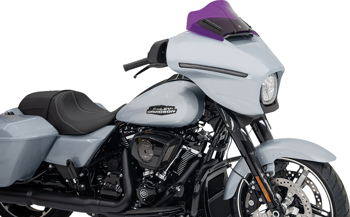 KLOCK WERKS Kolor Flare® Windshield - 8" - Purple - '23-'26 FLHX/FLHLT KWW-01-0733 — image 4