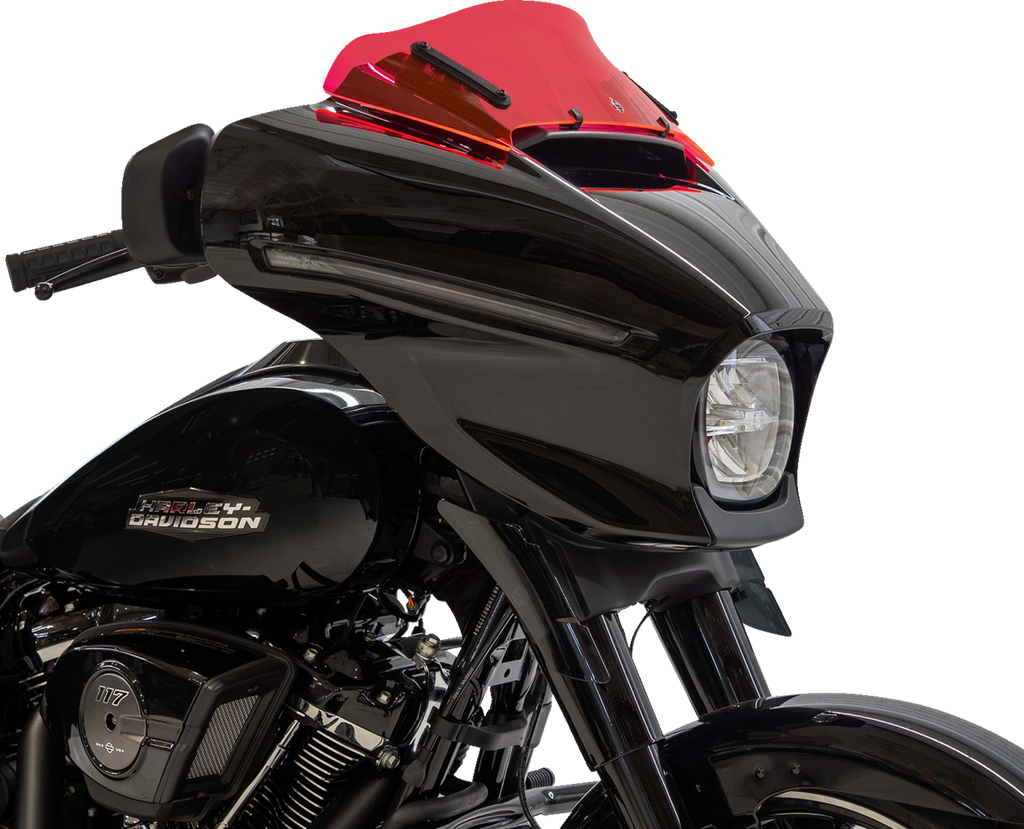 KLOCK WERKS Ice Flare® Windshield - 6-1/2" - Pink Ice - '23-'26 FLHX/FLHLT KWW-01-0736 — image 2