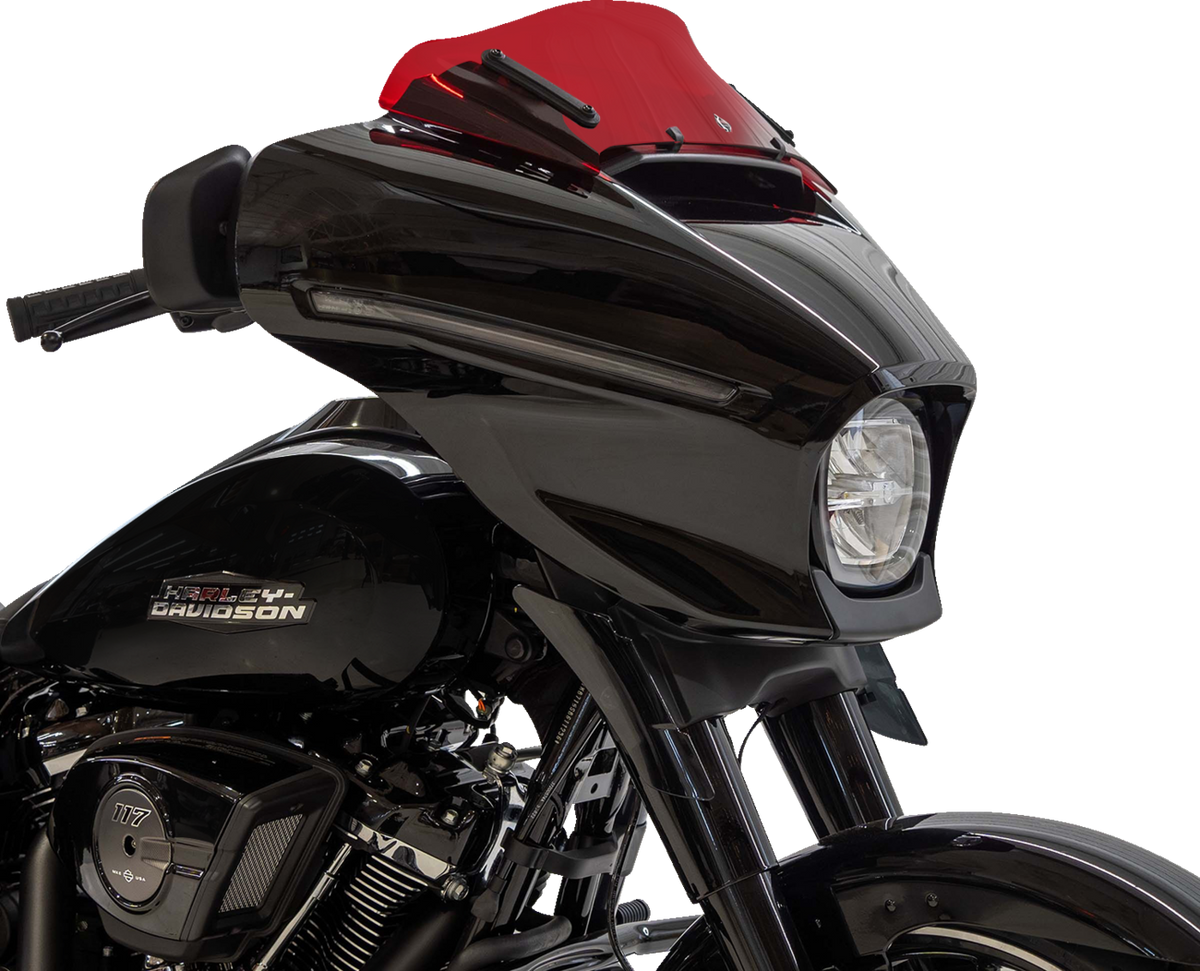 KLOCK WERKS Kolor Flare® Windshield - 6-1/2" - Red - '23-'26 FLHX/FLHLT KWW-01-0741 — image 2
