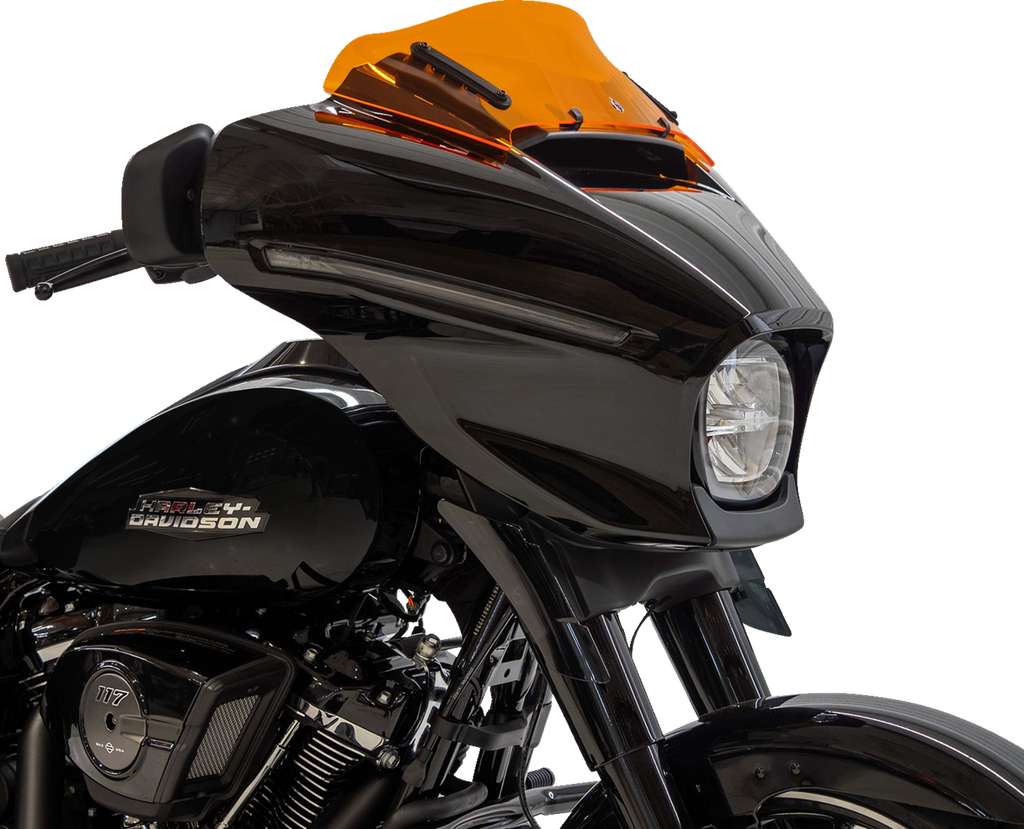 KLOCK WERKS Kolor Flare® Windshield - 6-1/2" - Orange - '23-'26 FLHX/FLHLT KWW-01-0742 — image 2