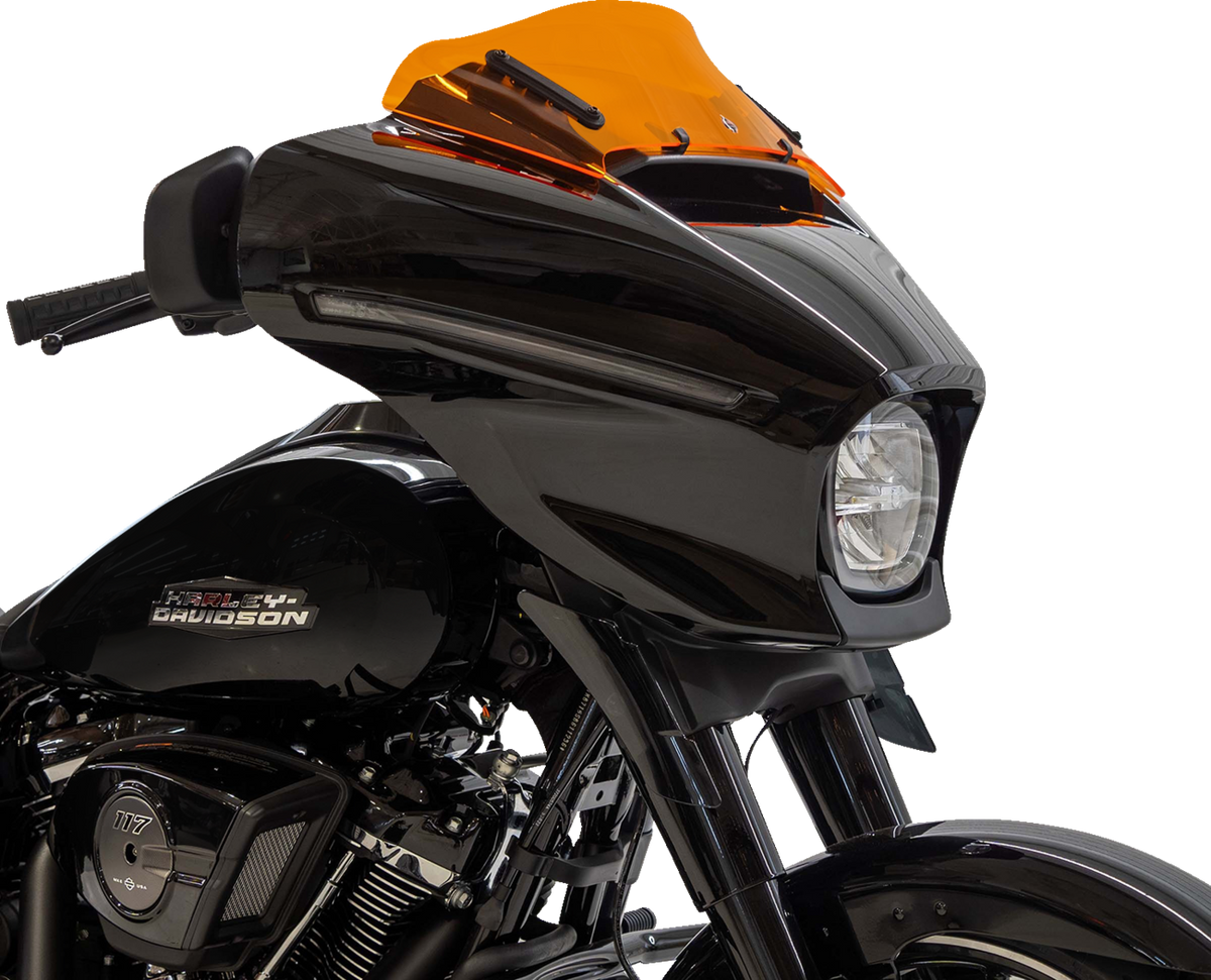 KLOCK WERKS Kolor Flare® Windshield - 6-1/2" - Orange - '23-'26 FLHX/FLHLT KWW-01-0742 — image 2
