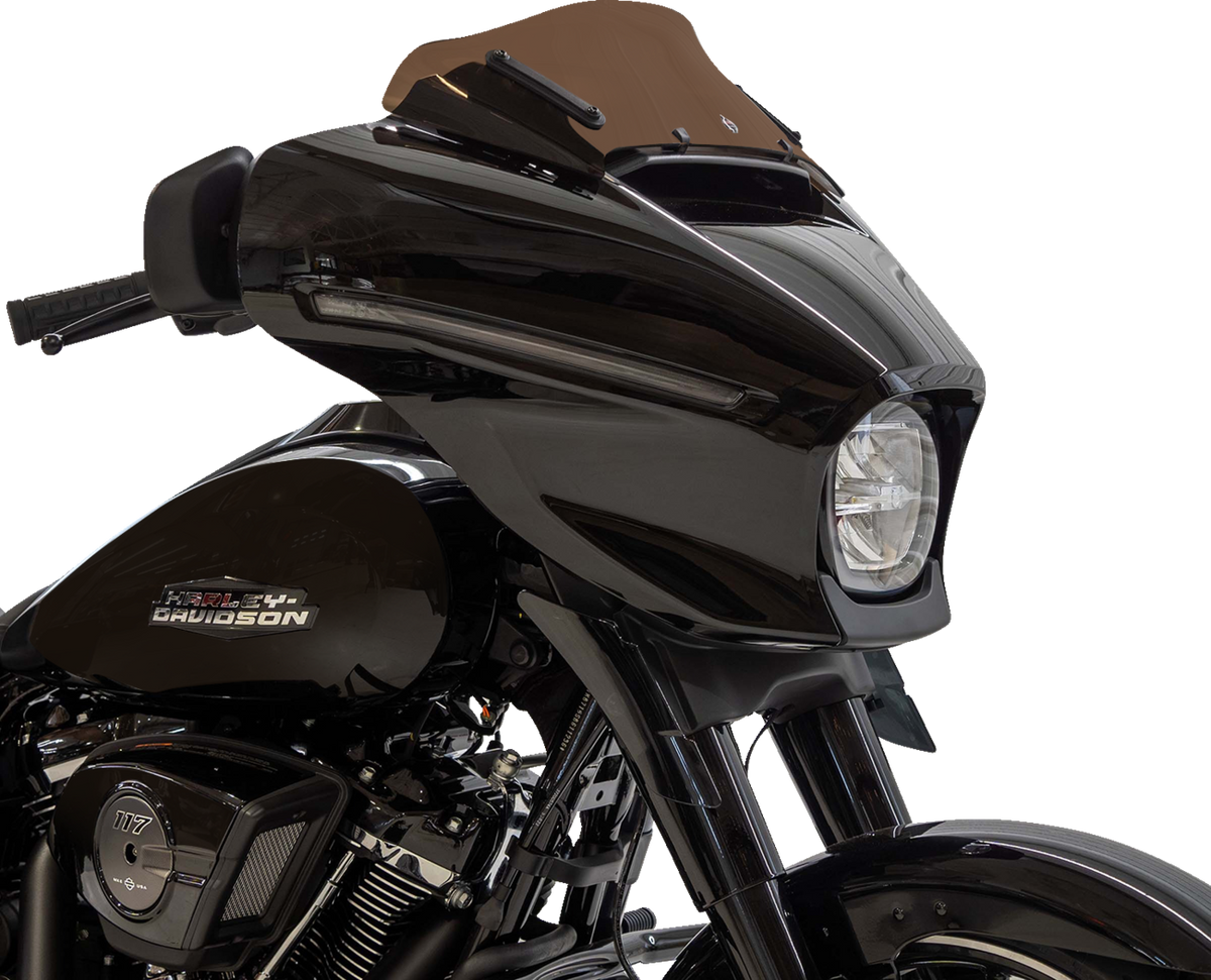 KLOCK WERKS Kolor Flare® Windshield - 6-1/2" - Bronze - '23-'26 FLHX/FLHLT KWW-01-0747 — image 2