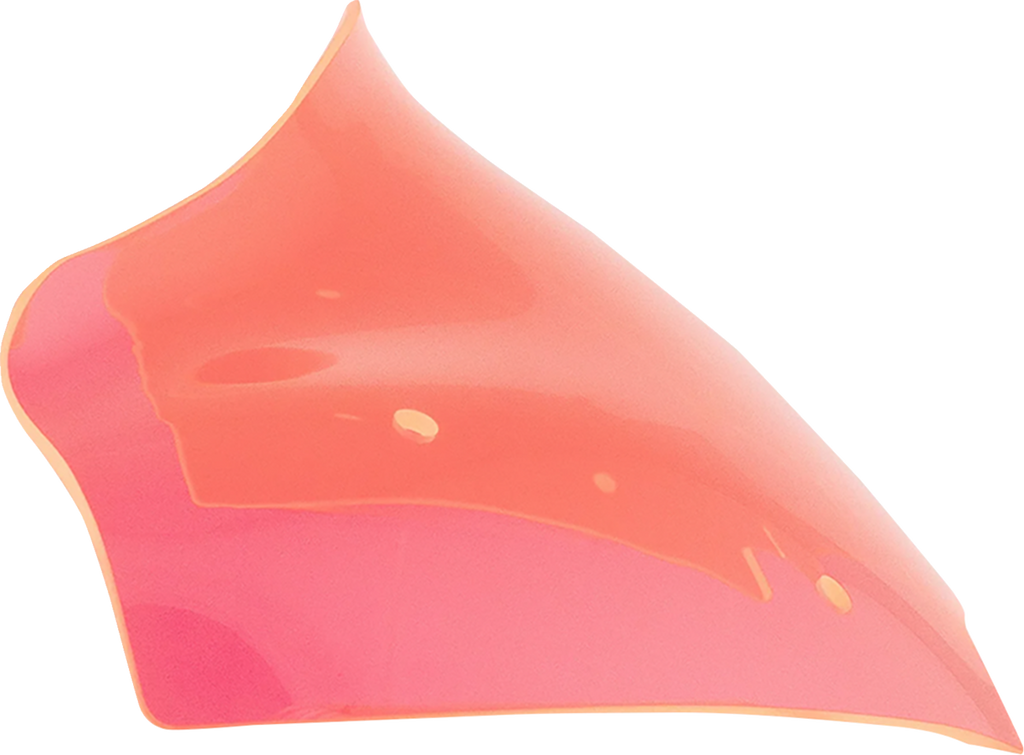 KLOCK WERKS Ice Flare® Windshield - 10" - Pink Ice - '23-'26 FLTRX/FLTRT KWW-01-0750 — image 1