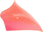 KLOCK WERKS Ice Flare® Windshield - 10" - Pink Ice - '23-'26 FLTRX/FLTRT KWW-01-0750 — image 1