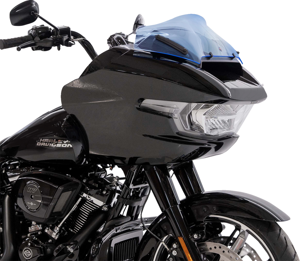 KLOCK WERKS Ice Flare® Windshield - 8" - Blue Ice - '23-'26 FLTRX/FLTRT KWW-01-0754 — image 3