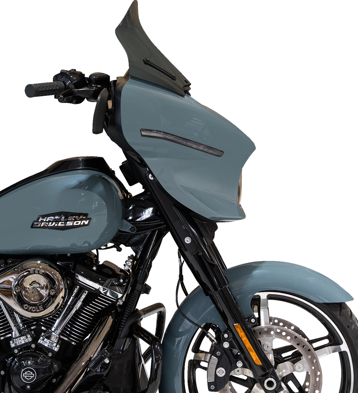 KLOCK WERKS Flare® Windshield - 12" - Dark Smoke - '23-'26 FLHX/FLHLT KWW-01-0762-DS — image 3