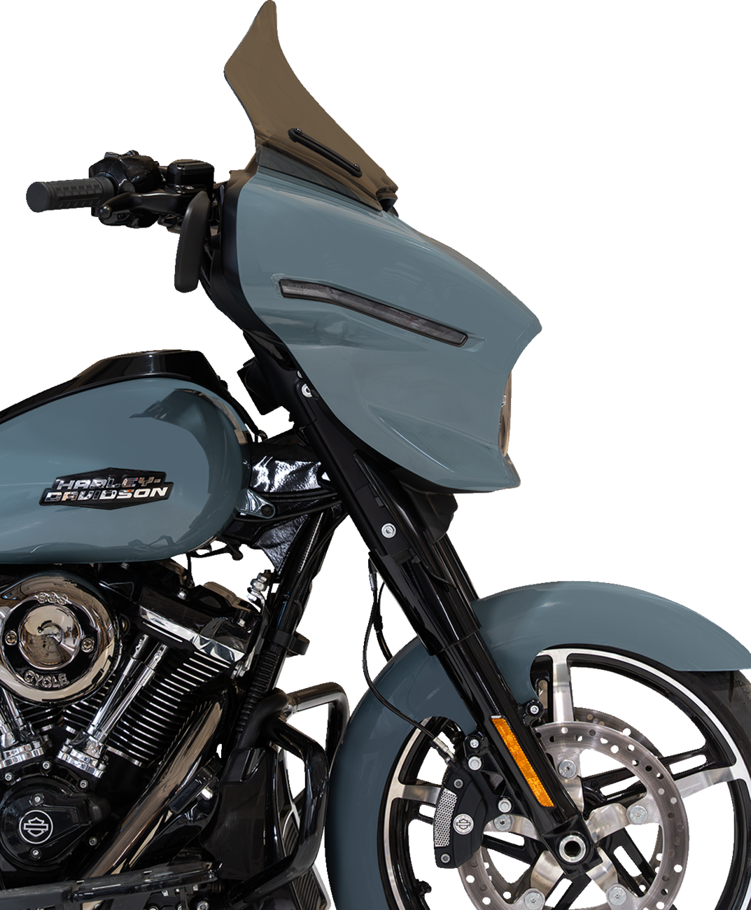 KLOCK WERKS Flare® Windshield - 12" - Tinted - '23-'26 FLHX/FLHLT KWW-01-0762-T — image 3