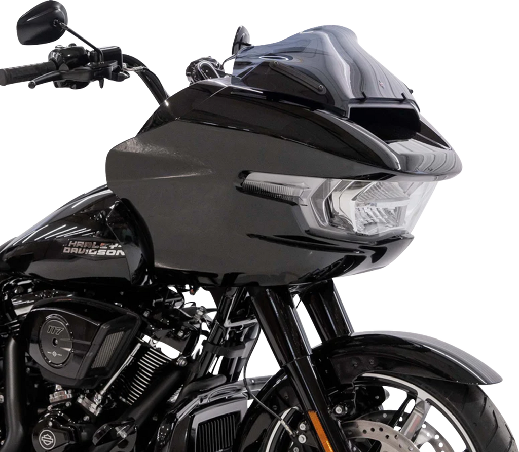 KLOCK WERKS Pro-Touring Flare® Windshield - 15" - Dark Smoke - '23-'26 FLTRX/FLTRT KWW-01-0763-DS — image 2
